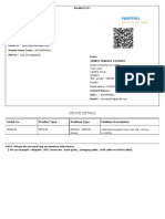 Device Details: Serial No Problem Description Problem Type Product Type