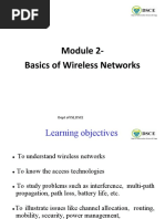 Module 2-Basics of Wireless Networks