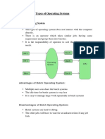 Types of OS: Batch, Time-Sharing, Distributed & More