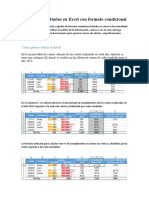 Alertas de Resultados en Excel Con Formato Condicional