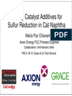 Testing Catalyst Additives For Sulfur Reduction in Cat-Naphtha