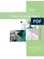DAFTAR TILIK LABSKILL PKK 3-2021