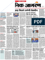 Dainik Jagran Newspaper (Delhi) - 13-05-2021