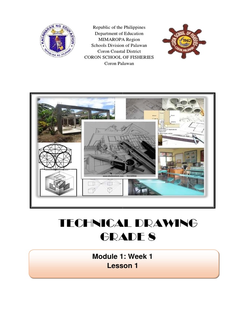 Technical Drawing Grade 8 1 PDF Drawing Geometry