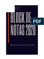 8 - Block de Notas 2020