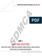 Sdmca: Large Span Structures