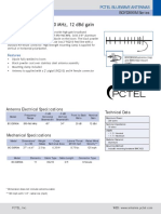 Yagi Antennas, 890-960 MHZ, 12 DBD Gain: Bgyd890M Series