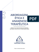 Abordagem, Ética E Anamnese Terapêutica