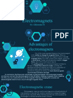 Electromagnets: by Alikseniia M