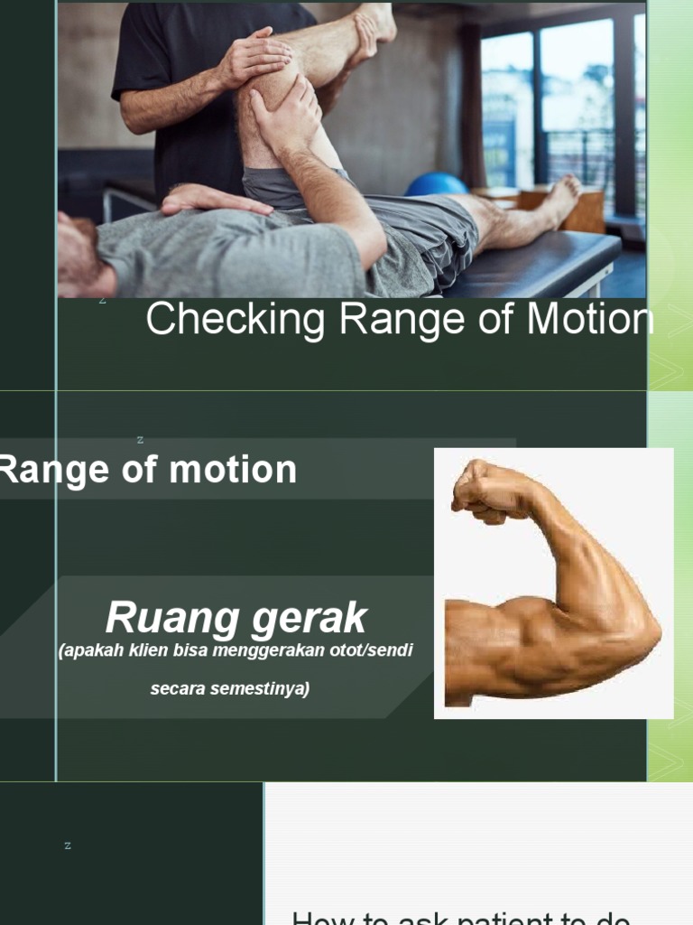 Guidelines for Assessing Range of Motion and Providing Instructions to Patients PDF Dance