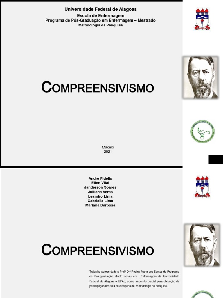 Método Compreensivo de Max Weber | PDF | Max Weber | Sociologia