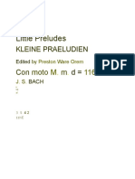 002 Preludios No. 1 en Cm J S. Bach