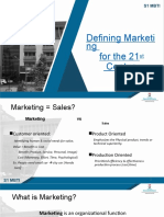 Defining Marketing Management-IIW
