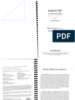 Othmer, E., Othmer, S.C.(2003) La Entrevista Clínica. DSM-IV-TR Tomo I. Fundamentos.B