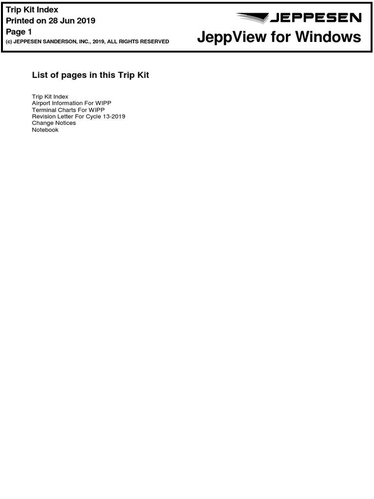 WIPP Airport Information and Charts | PDF | Runway | Aviation