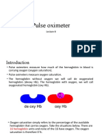 Pulse oximeter lecture: Measuring oxygen saturation