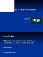 Fasímetro e Frequencímetro