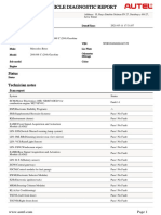 Vehicle Diagnostic Report: Status