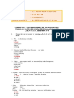 English Exam Tips and Practice Test for Nutrition Students