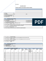 Format Pendataan Keluarga Sehat Pis-Pk