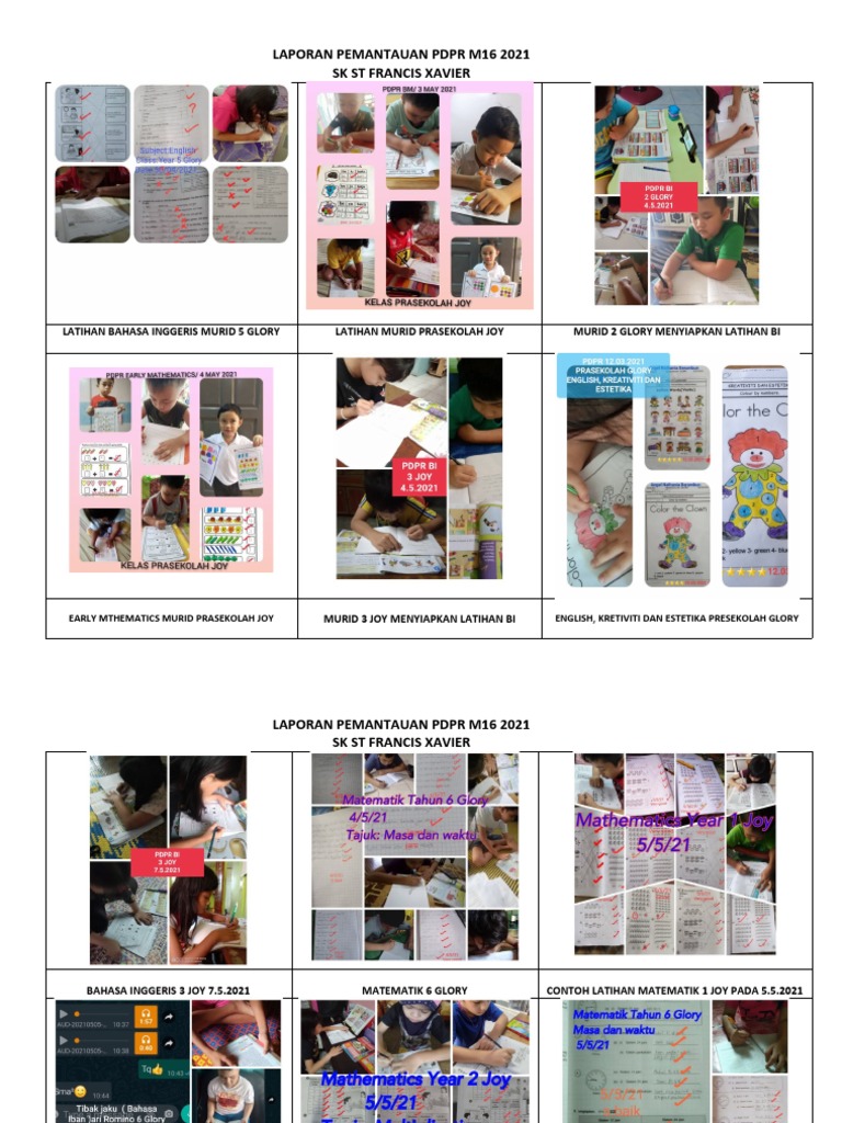 Laporan Pdpr M16 Sfx 2021 Pdf