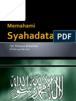 Memahami Syahadatain