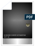 Economic Survey of Pakistan 2017-18