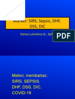 Marker Sirs, Sepsis, DHF, Dss