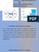 EL CONTROL TOTAL Y MEJORAMIENTO DE