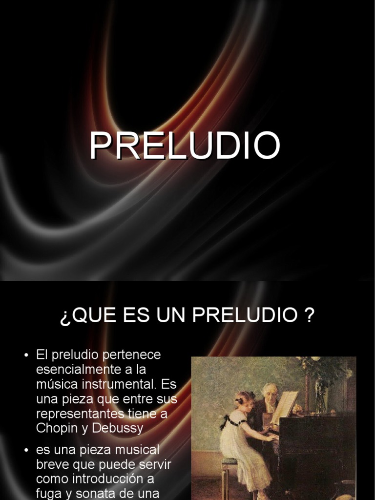 Preludio Presentacion | PDF