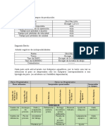 información para botones