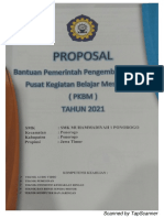 Proposal PKBM SMK Muhammadiyah 1 Ponorogo