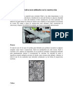 Tipos de Rocas - Geologia