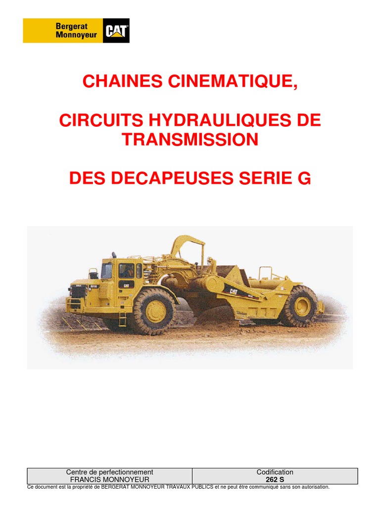 Comment Faire Un Schéma Cinematique Circuit De Refroidissement 262 S - Chaîne Cinématique, Circuits Hyd de Trans Des Scrape | PDF |  Transmission (Mécanique) | Embrayage