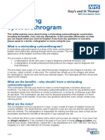 Micturating Cystourethrogram