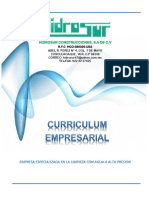 Curriculum Empresarial Hidrosur Construcciones S.A. de C.V. Nvo 08-17