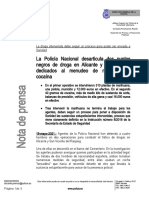 2021-05-19 - Comisaría Alicante Norte - Dos Operaciones Antidroga