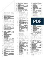 Matriz DOFA-Enunciados