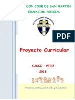 Proyecto Curricular Cebe