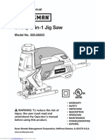 6 Amp 2-In-1 Jig Saw: Model No. 320.28223