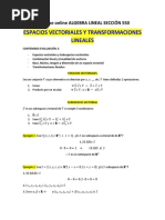 Ejercicios de Álgebra Lineal Resueltos | PDF | Espacio vectorial | Base ...