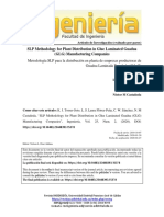 SLP Methodology For Plant Distribution in Glue Laminated Guadua (GLG) Manufacturing Companies