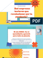 ¿Qué Empresas Tuvieron Que Revolucionar Por La Pandemia?