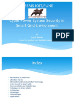 Cyper Power System Security in Smart Grid