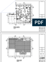 Denah Lantai 1 Rumah Tinggal Sederhana