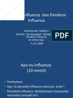 PP IPTEK TMII Influenza Dan Pandemi Influenza Seminar5 Juni 2012