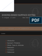 Shading Based Surface Editing