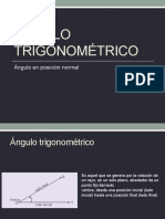 Ángulo Trigonométrico - Clase 5to