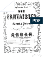 Arban Jean Baptiste Fantaisies Sur Les Operas Verdi Ernani 62185