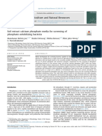 Soil Extract Calcium Phosphate